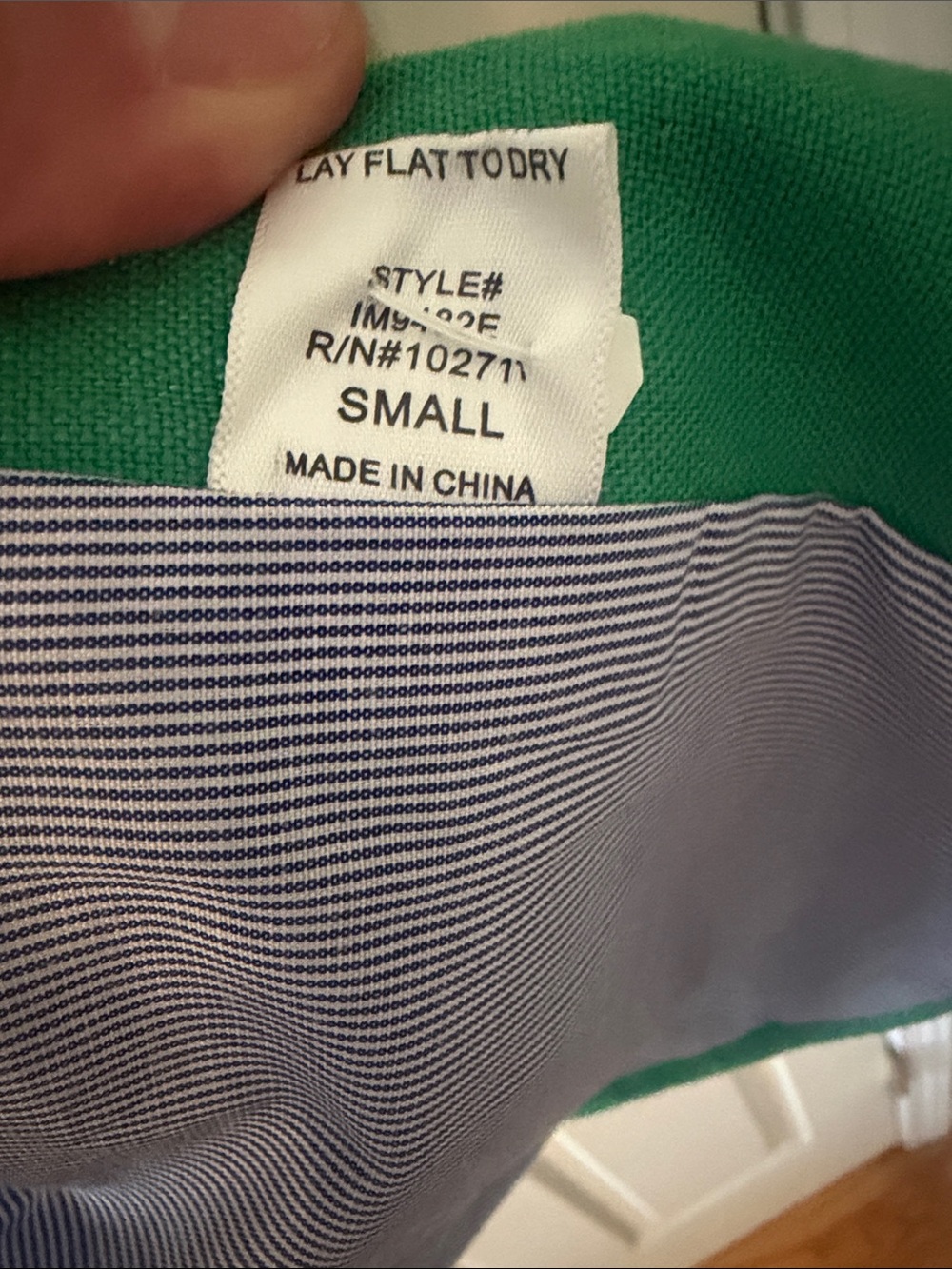 Women’s Green Single-Button Linen Blazer - Picture 4 of 9